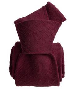 Shantung Tie - Burgundy