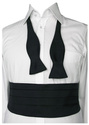 Tuxedo Set- Belt and Bow Tie (Size M)