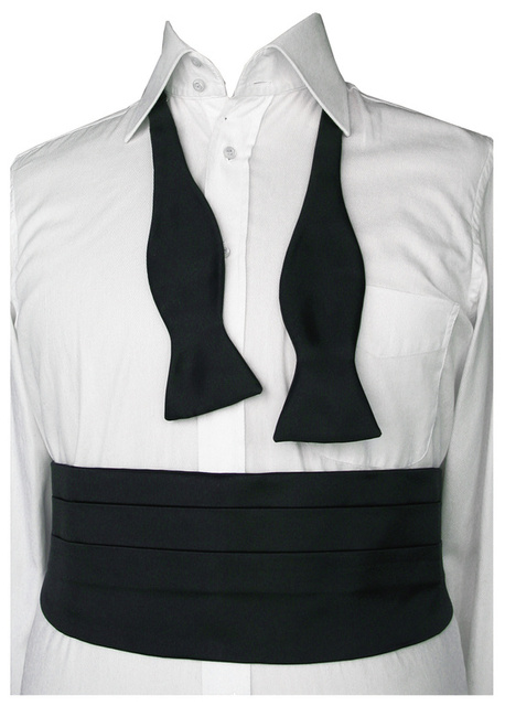 Tuxedo Set- Belt and Bow Tie (Size M)