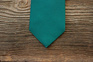 Jacquard Silk Tie - Bottle Green