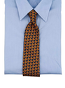 Printed Silk Tie - Multicolour Shapes