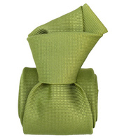 Jacquard Silk Tie - Lime