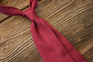 Grenadine Garza Grossa Tie - Burgundy