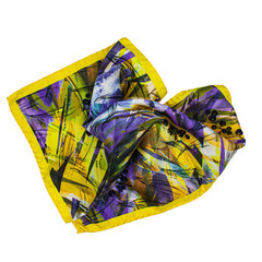 Silk Pocket Square - Abstraction