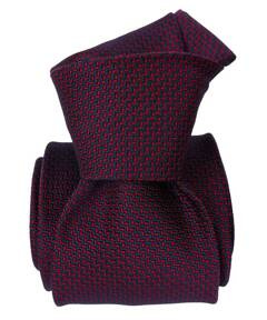 Jacquard Silk Tie - Black