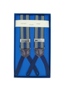 Elastic Braces - Blue Herring-Bone