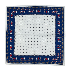 Silk Pocket Square - Regatta