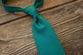 Jacquard Silk Tie - Bottle Green