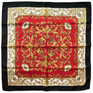 Scarf in Gold Ornaments