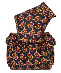 Printed Silk Tie - Multicolour Shapes